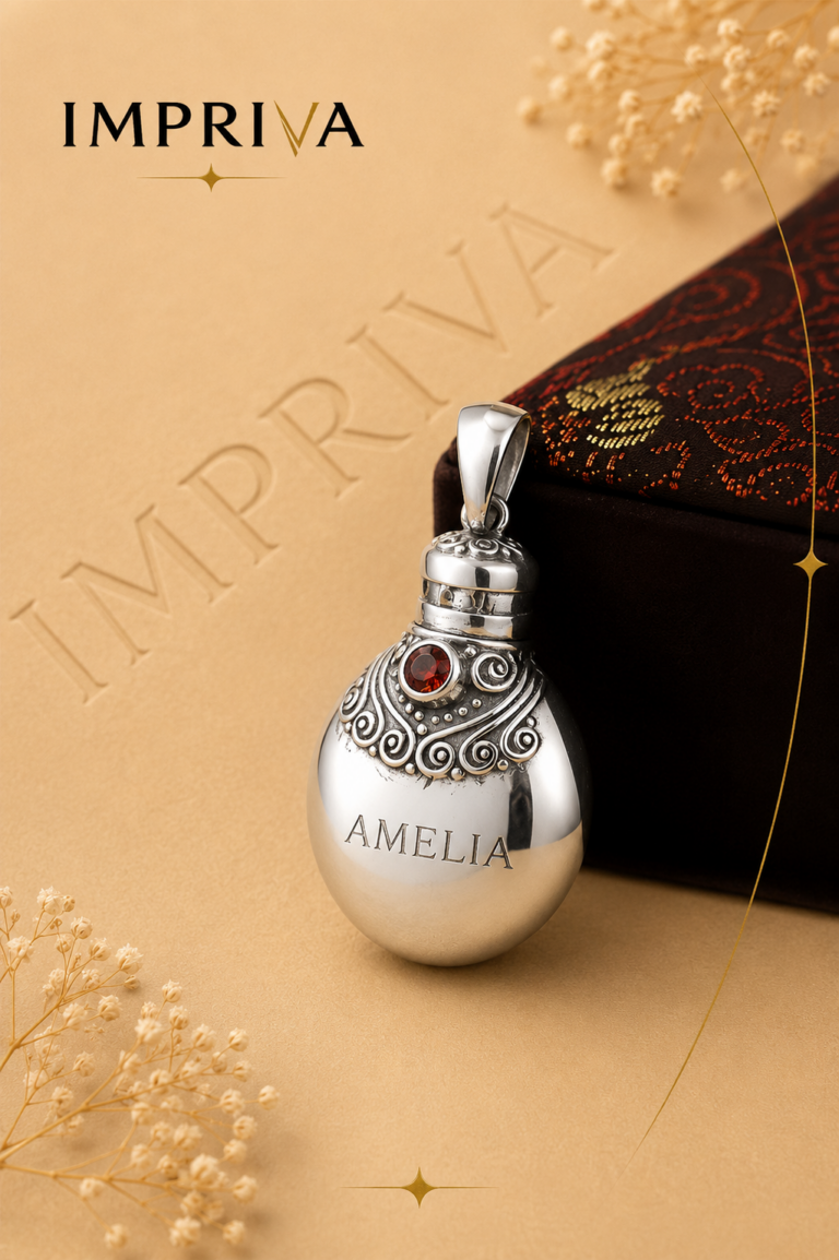 قلادة قارورة عطر