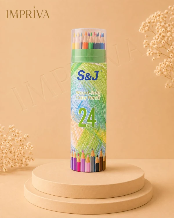 علبة ألوانن 24 لون
